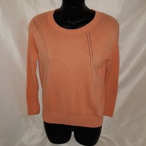 Peach color sweater